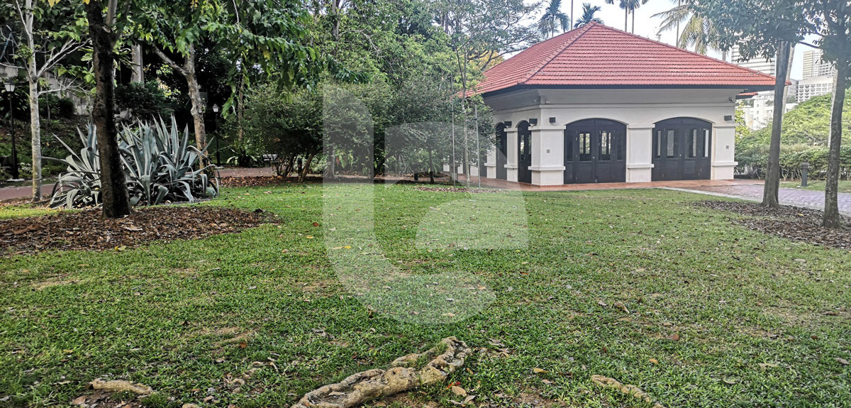 Raffles House and Lawn